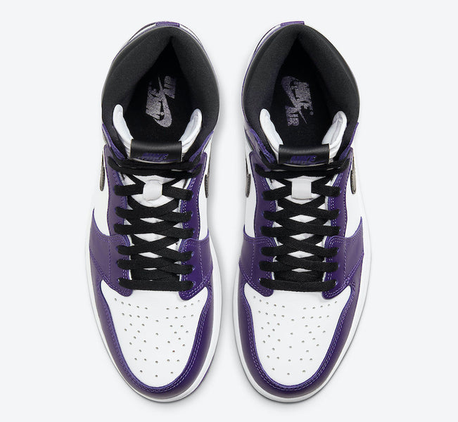 KICKS: OFFICIAL IMAGES OF THE AIRJORDAN 1 “COURT PURPLE” SNEAKERS
