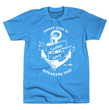 Load image into Gallery viewer, *LADIES LOVE SNEAKERS TOO™ &quot;Yacht Club 23”T-SHIRT
